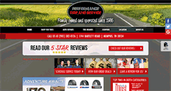 Desktop Screenshot of performancetireandservice.com